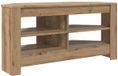 vidaXL HoekTVKabinet - 102 x 40,5 x 45 cm - Artisan Eiken Bewerkt Hout