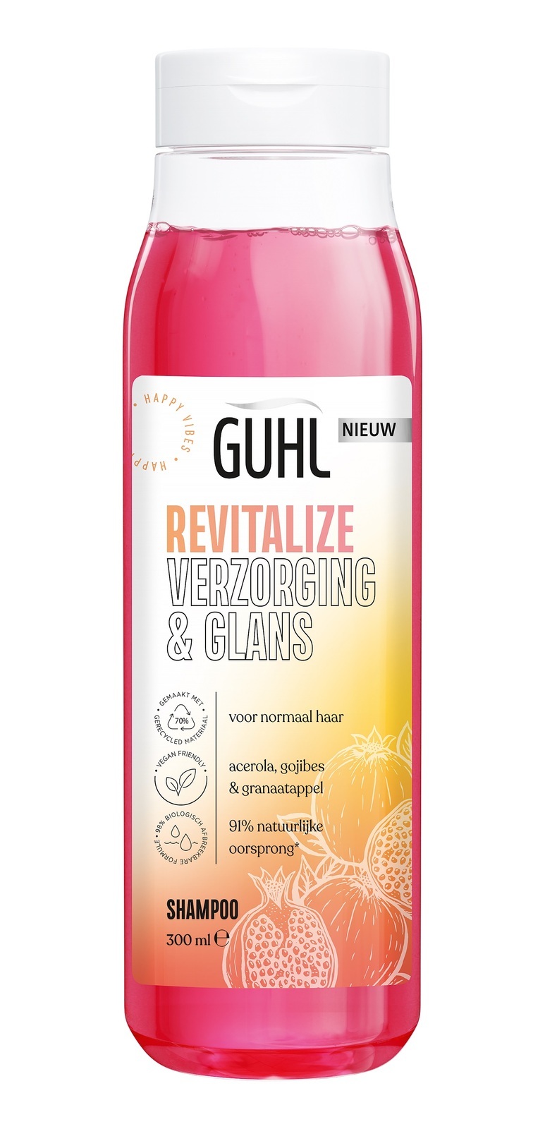Guhl Guhl Happy Vibes Revitalize - Verzorg & Glans Shampoo