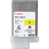 Canon PFI-102Y Geel Inktcartridge