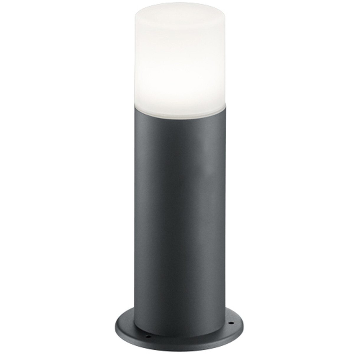 BES LED LED Tuinverlichting - Buitenlamp - Trion Hosina - Staand - E27 Fitting - Mat Zwart - Aluminium