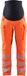Blåkläder High Vis Zwangerschapsbroek met 4-weg stretch 7100-1642 - High Vis Oranje/Zwart - L