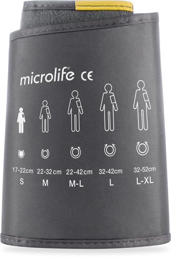 Microlife Manchet Soft - Maat S (17-22 cm) - Grijs