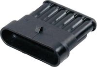 TE Connectivity 282108-1 Boîtier de câble mâle AMP-Superseal 1.5mm Series Nombre total de pôles 6 Pas: 6 mm 1 pièce