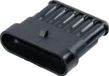 TE Connectivity 282108-1 Boîtier de câble mâle AMP-Superseal 1.5mm Series Nombre total de pôles 6 Pas: 6 mm 1 pièce