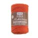 GLOREX Macramé Katoen 2 mm, 250 g, Neon Oranje