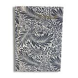 Maturi A5 Hardcover William Morris Larkspur Notebook met gouden folie detaillering en glanzende afwerking