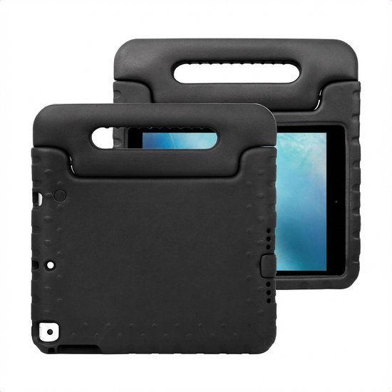 imoshion Tablet Hoes Kinderen - Geschikt voor Apple iPad 6e / 5e generatie (2017/2018) 9.7 inch - Kidsproof Kinder Hoes - Zwart