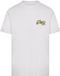 Mister Tee Pizza Plaza Luigi Maggiore Heren T-shirt Wit XS