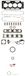 Full AJUSA 50256300 afdichtingsring set, compleet, motor