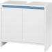 LIVARNO HOME Meuble sous-vasque Oslo, 60 x 55 x 28 cm, blanc