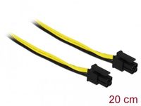Delock Micro Fit 3.0 Cable 4 pin male > male 20 cm
