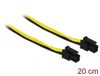 Delock Micro Fit 3.0 Cable 4 pin male > male 20 cm