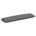 vidaXL Coussin de dossier gris foncé 200 x 50 cm tissu microfibre