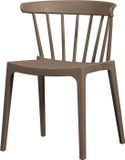 WOOOD Bliss Eetkamerstoel Tuinstoel - Plant Fiber - Bruin - 75x52x53