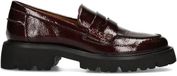 POSH by Poelman LEXY Dames Loafers - Donker rood