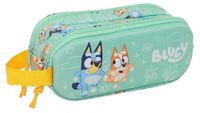Safta Bluey Étui double 3D, vert