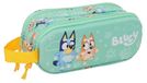 Safta Bluey Étui double 3D, vert