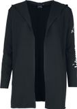 Wednesday Chaos Cardigan Zwart Katoen