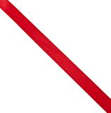 Mopec S90.25.14 Satijnen Rand, Rood, 25 mm x 50 m, Textiel, Meerkleurig, One Size