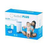 Korbell Plus 26L, biologisch afbreekbare wegwerp vuilnisbakvoering, verpakking van 3