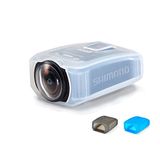 Shimano CMJK01W siliconen hoes voor videocamera, wit