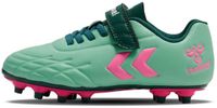 Hummel Kindervoetbalschoenen Top Star FG Unisex Synthetisch Klittenband/Veters Juni bug/pink flambe Maat 38