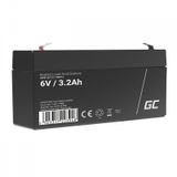 GREEN CELL AGM14 6V 3.2Ah UPS-accu's
