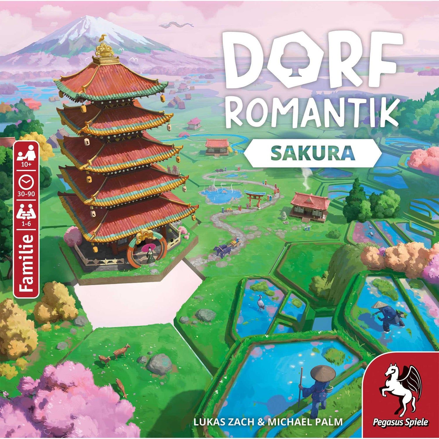 Pegasus Spiele Dorfromantik: Sakura - Board Game (ENG)