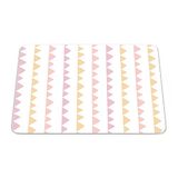Bonamaison Rechthoekige muismat met digitale print, antislip onderkant, voor kantoor en thuis, 22 x 18 cm