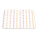 Bonamaison Rechthoekige muismat met digitale print, antislip onderkant, voor kantoor en thuis, 22 x 18 cm