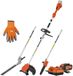 Powerplus POWDPGMTS1 - Outil multifonction de jardin 4-en-1 sans balai 40V - INCL. batterie 2X20V 5.0/2.5AH et chargeur - MANUEL - 3 ACC.