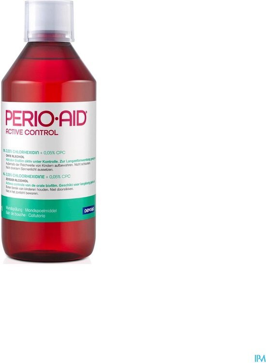 Perio Aid Mondspoelmiddel Active Control 0 05% 500 ml