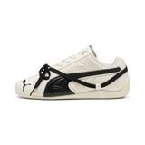 PUMA x ROSÉ Speedcat Lea sneakers voor Dames, Zwart/Wit, Maat 39