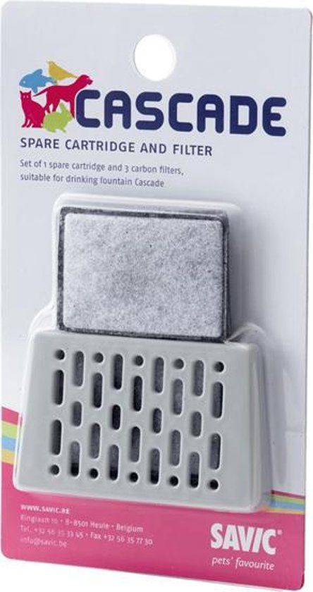 Nobby filterset voor drinkfontein cascade - grijs - voor katten