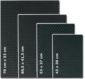 Petex Universele Rubbermat - Zwart - 70x53 cm