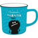 H:PPY life XL-mok met motief uit te klikken | lievelingsbeker van porselein, mok met spreuk, 55 cl, met cadeaubanderol | geschenk vriend, vriendin | 74526