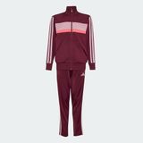 Adidas Sportswear Seasonal Essentials Tiberio 3-Stripes Tricot Trainingspak Kids - Bordeaux