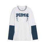 PUMA Functioneel shirt blauw / wit