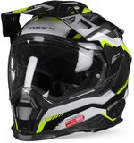 Nexx X.WED2 Columbus Grijs Neon Zwart Adventure Helm - Helm