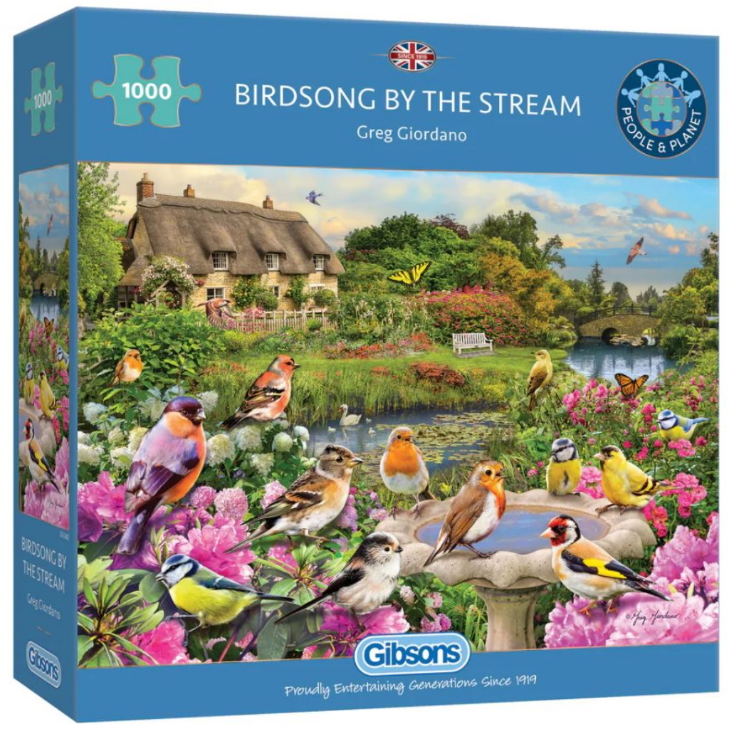 Gibsons Birdsong by the Stream Puzzel (1000 stukjes)