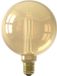 Calex Lampe globe LED E27 Fibre de verre Or