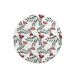 Questo Casa Ronde Digitally Printed Mouse Pad, Non-Slip Bottom, for Office and Home, Diameter: 22 cm