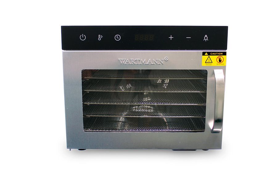 Wartmann WM-2206 DH Voedseldroger - RVS - 6 Laags - 500W