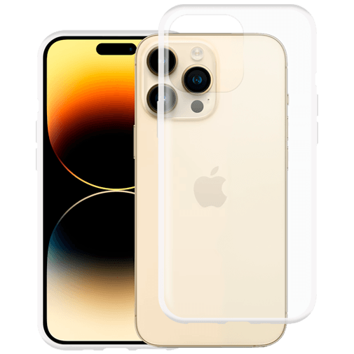 Just in Case TPU Back Cover Transparant Apple iPhone 15 Pro Max