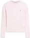 Tommy Hilfiger Pull en maille Femme Coton Rose clair Taille L