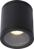 Lucide AVEN - Black Bathroom Ceiling Spot - Ø 9 cm - GU10 - IP65