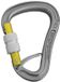 Singing Rock Bora Gp Screw-lock Mousqueton Gris Mat