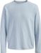 JACK & JONES JJBREEZE KNIT CREW NECK Herren M Celestial Blue Baumwolle