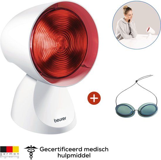 Beurer IL 21 Infraroodlamp - 150 Watt - Met timer en verstelbaar