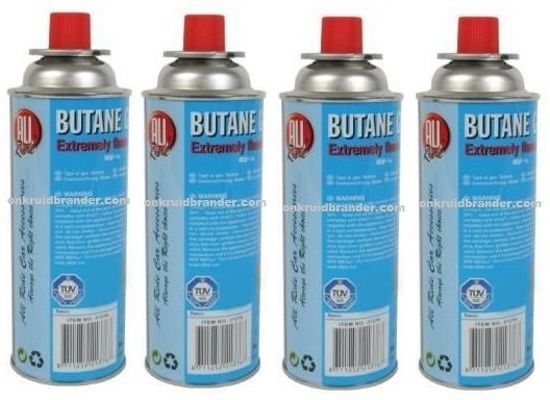 Kinzo Voordeelverpakking 4 maal gasflessen voor onkruidbrander